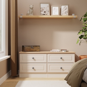 Norfolk Ready Assembled 4 Drawer Bed Box