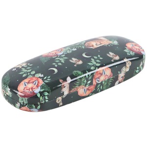 Fawn and Friends Forest Print Hardshell Glasses Case