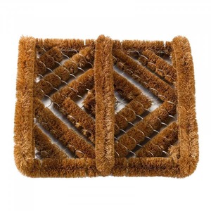 Natural Coir Door Mat Wire Brush