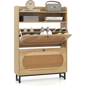 Freestanding Shoe Organizer Shoe Cabinet
