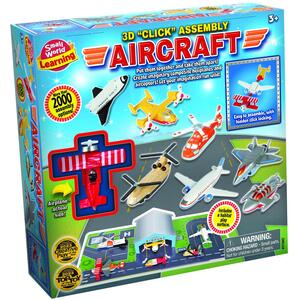 Small World Toys 3D Click Assembly Aircraft