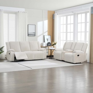 Verona 3 and 2 Jumbo Cord Manual Recliner Sofa Set