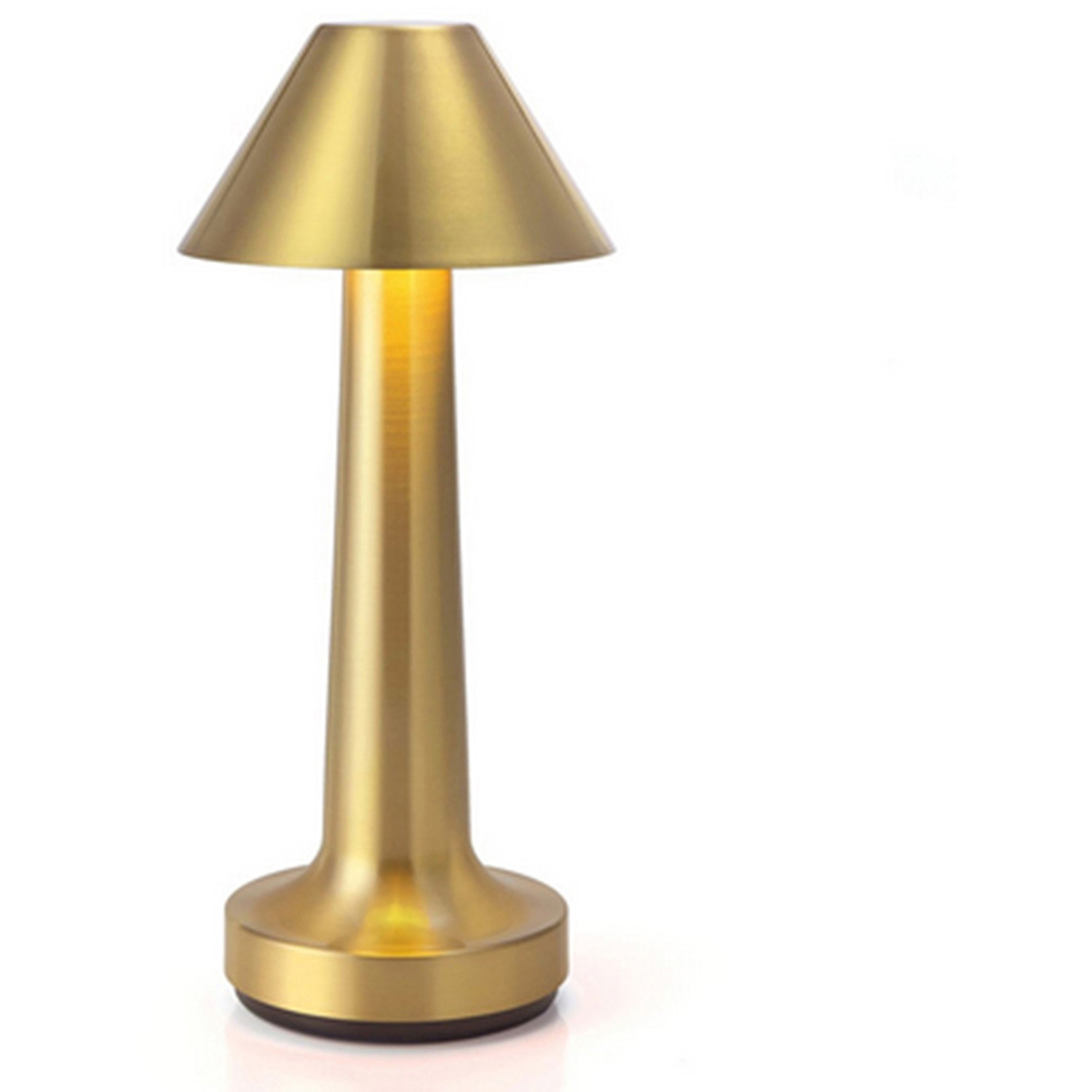 Image of Gold Mushroom Shape LED Desk Lamp&hellip;