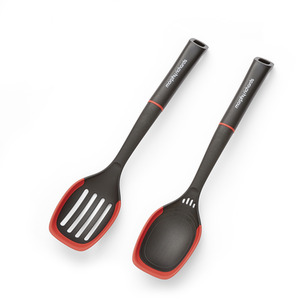 Morphy Richards Solid Spoon and Slotted Spoon Utensil Set