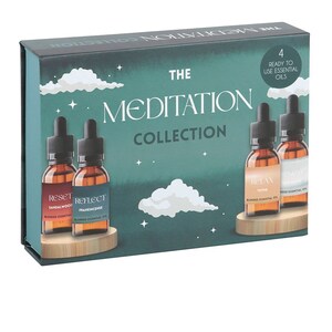 Meditation Bliss Essential Oil Set For Mindful Moments