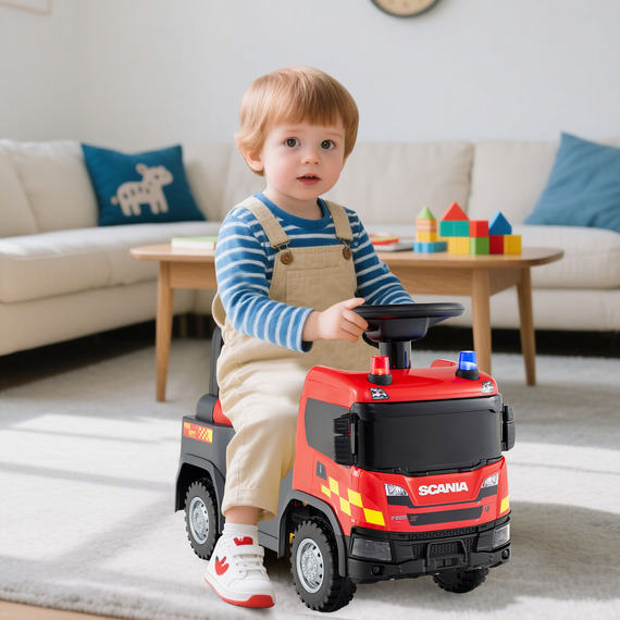 Foot-to-Floor Sliding Car