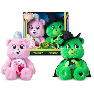 Care Bears x Wicked Plush Soft Teddy Bear Pack of 2