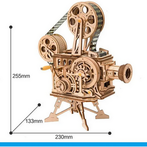 Classic Film Vitascope Wooden Puzzle Craft