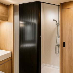 Tambour Shower Door