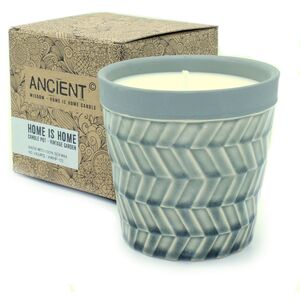 Home is Home Candle Pots Vintage Garden