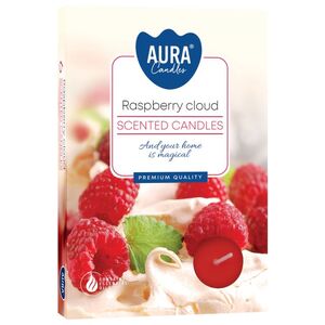 Set of 6 Scentedights Raspberry Cloud