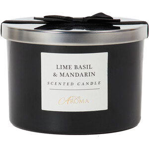Lime Basil and Mandarin 3 Wick Candle
