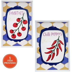 Fun Retro Italian Framed Print
