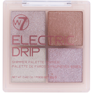 W7 Electric Drip Shimmer Eyeshadow Palette