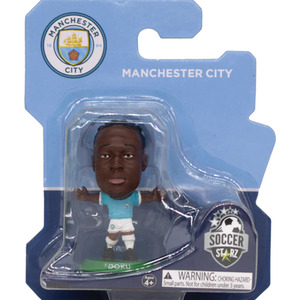 SoccerStarz Man City Jeremy Doku - Home Kit  Classic Kit  5cm Figure