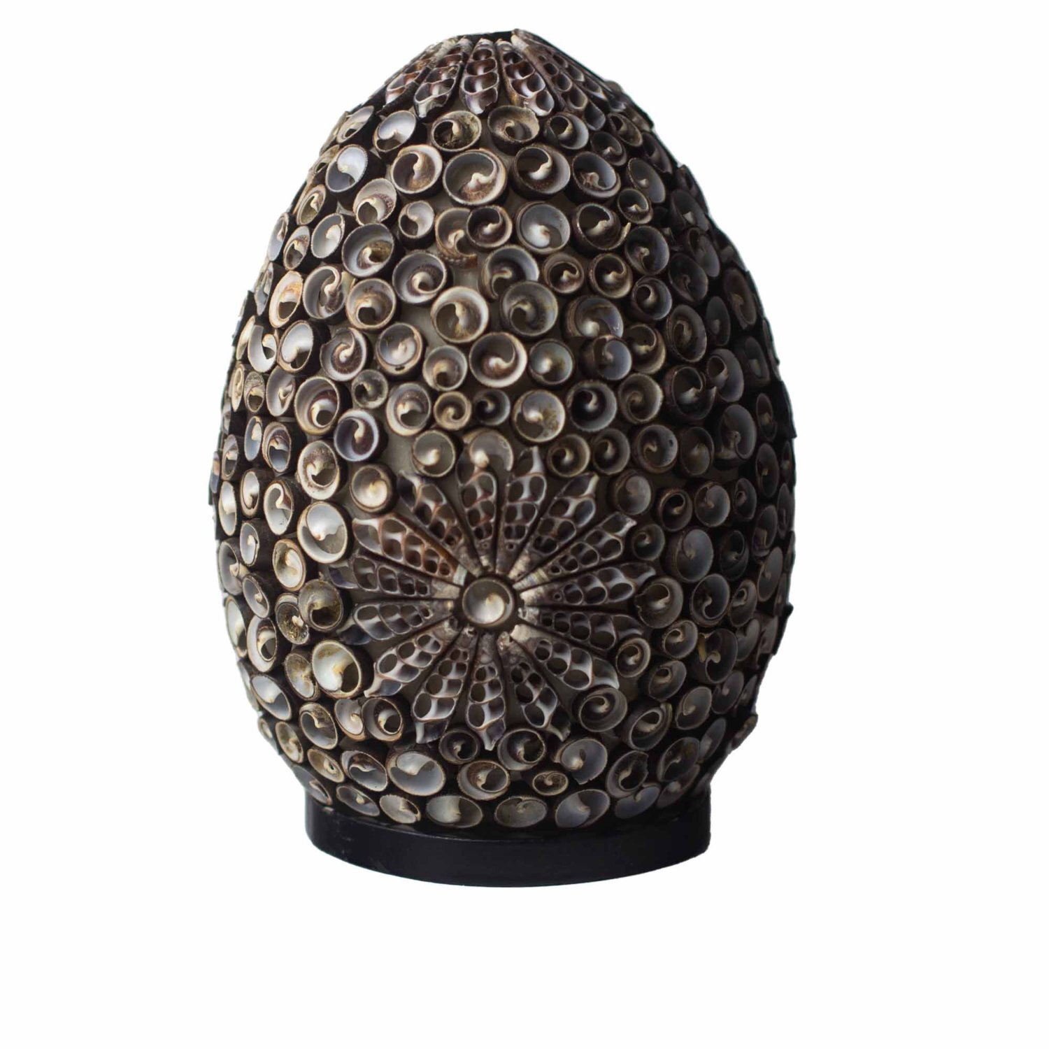 Image of Boho Sea Shell Lamp Chocolate Twist&hellip;