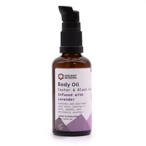 Organic Lavender Body Oil Hydrating Rejuvenating