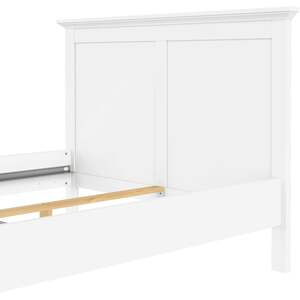 Wyld Haus Osaka Double Bed Frame 4ft6 White Gloss