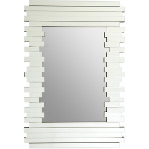 Yasmina Antique Silver Rectangular Wall Mirror