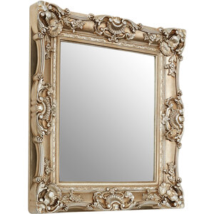 Athena Medium Round Silver Wall Mirror