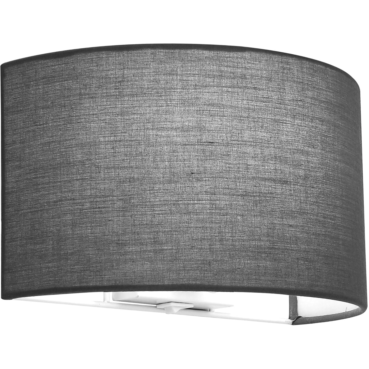 Image of Fabric Wall Light - Grey /&hellip;