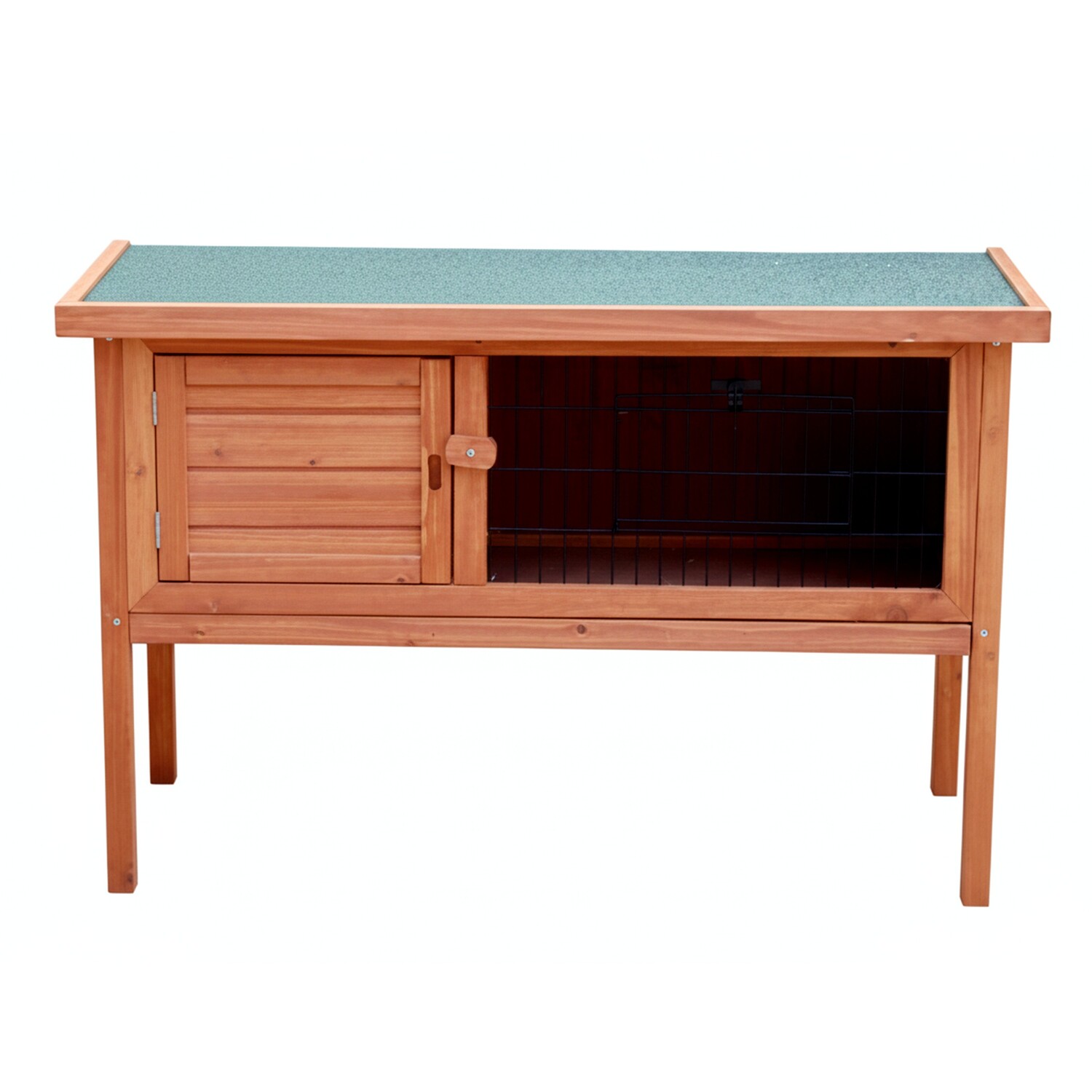 Single Storey Guinea Pig Cage - Natural Brown