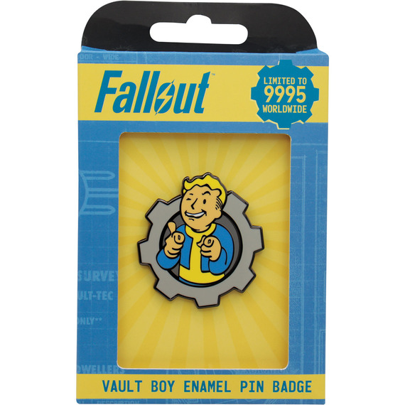 Fallout Limited Edition Charisma Boy Pin Badge