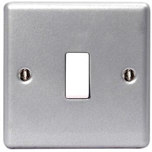 Masterplug Metal Clad 2-Way 1-Gang Light Switch