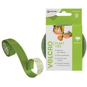 Velcro Brand One-Wrap Plant Ties 12mm X 5M Green
