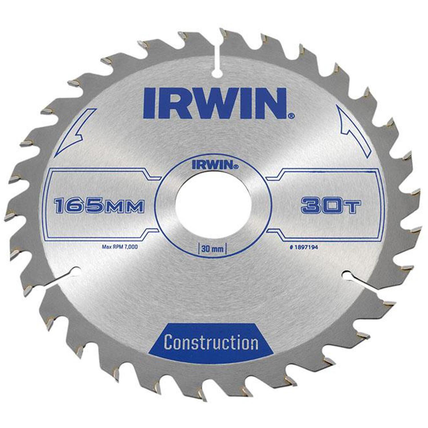 Irwin 1897194 Classic Circular Saw Blade For Wood 165Mm 30 Teeth - Image 9