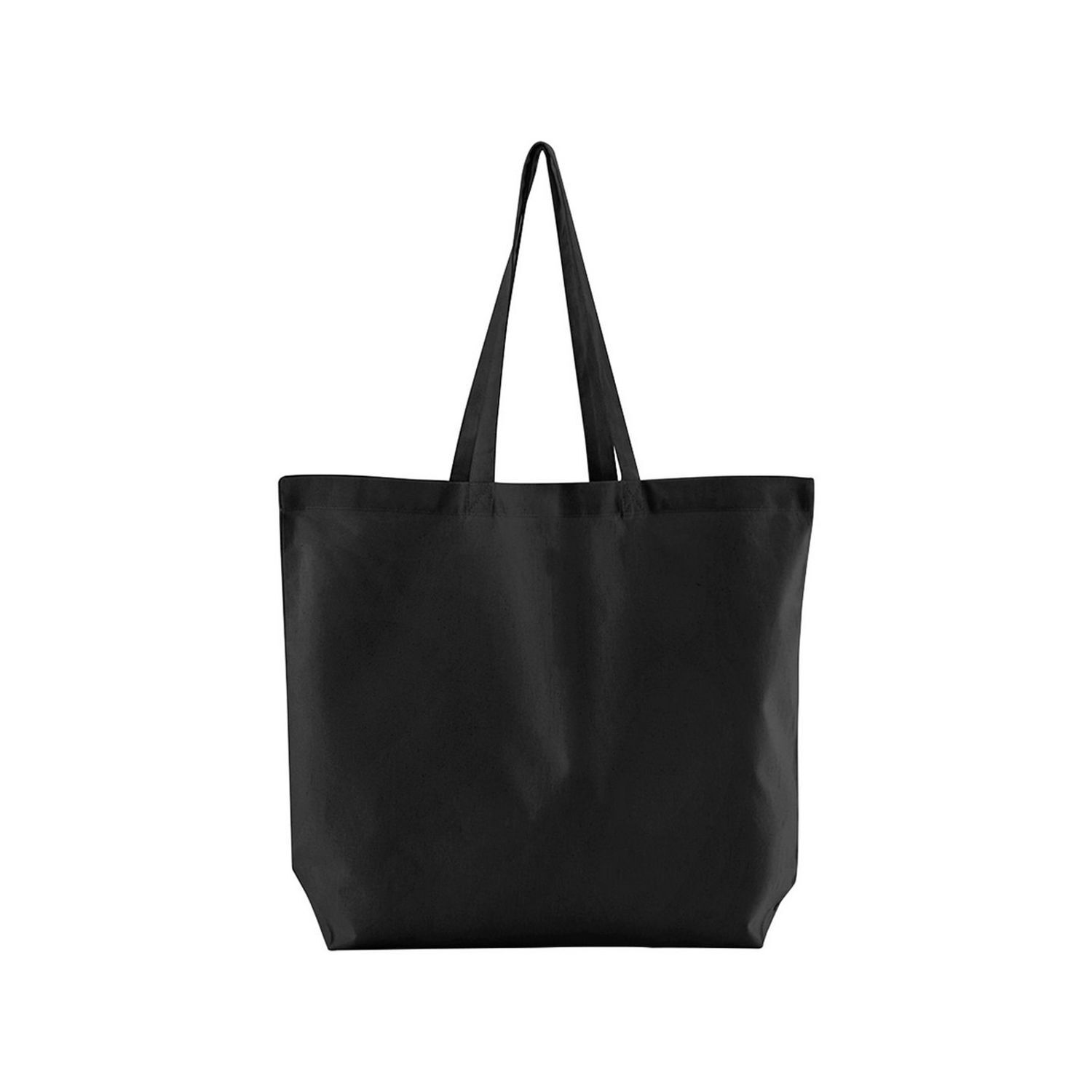 Westford Mill Organic Cotton Maxi Tote Bag - Black