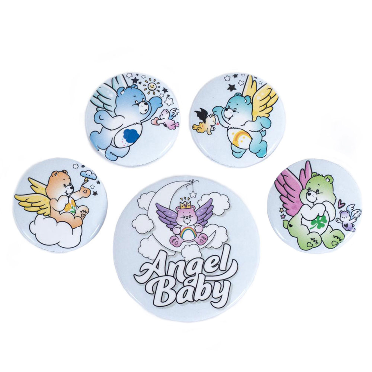 Care Bears Button Badge Set - Image 2