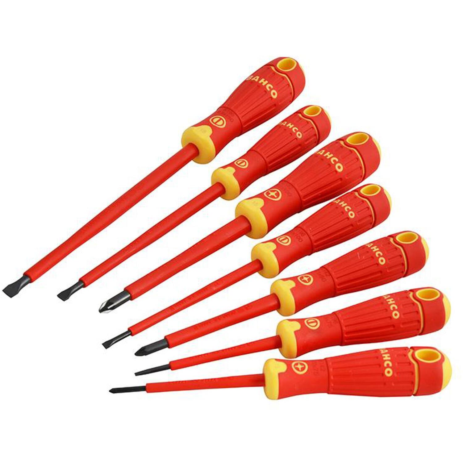 Bahco BAHCOFIT 7 Piece VDE Insulated Screwdriver Set 1000V Electrical - Image 10