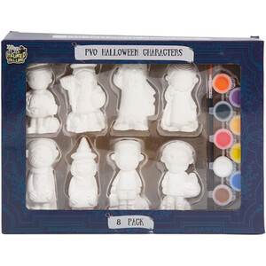 Pack of 8 Paint Your Own Halloween Characters
