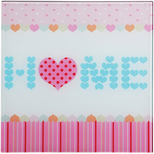 Home Assorted Colour Glass Print Wall Art