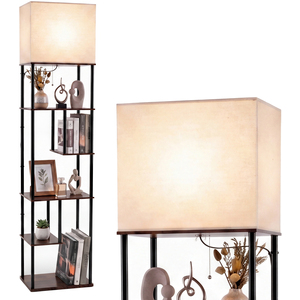 5-Tier Industrial Shelf Lamp