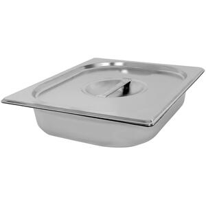 Stainless Steel Gastronorm Container with Lid 1/2 3.5L