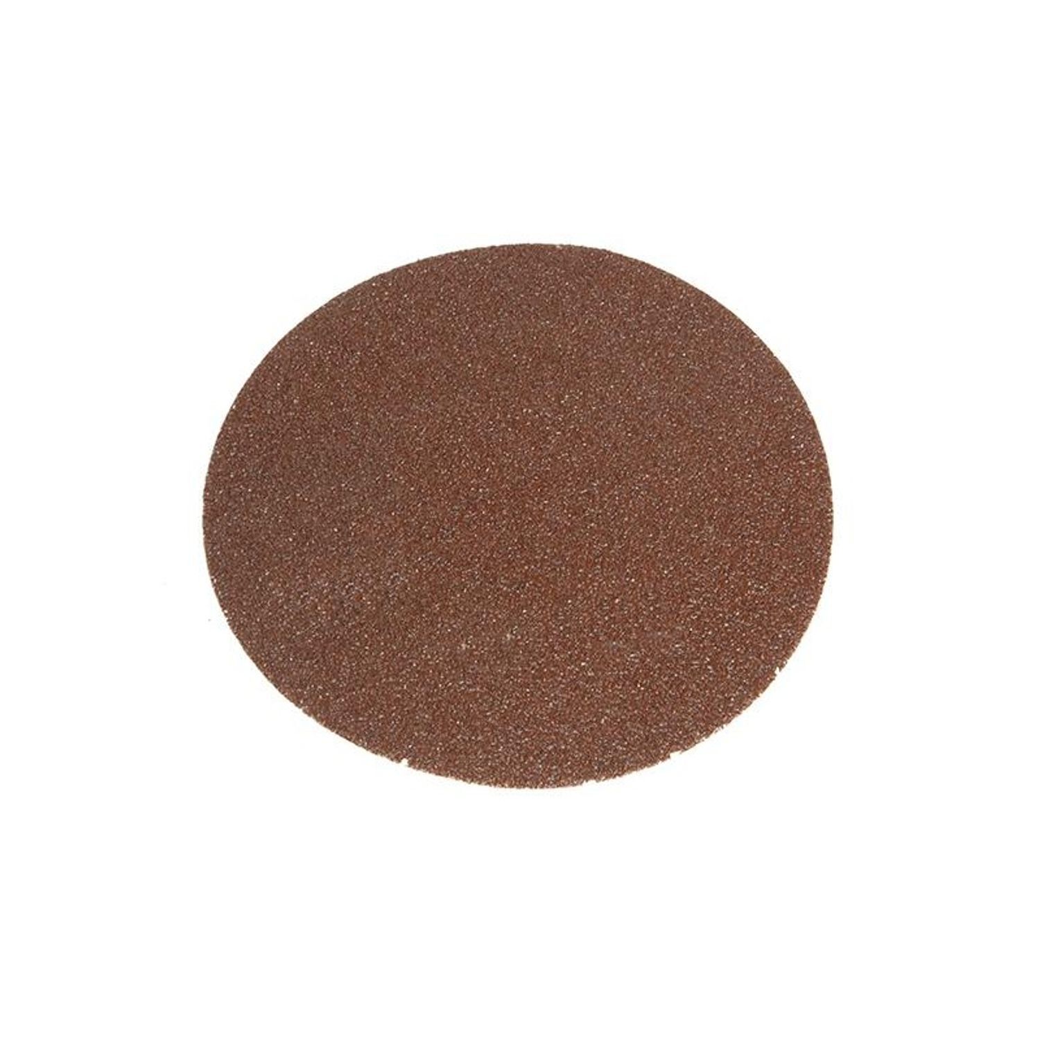Faithfull Hook & Loop Plain Sanding Disc 125Mm Assorted (Pack 5) - Multi Colour