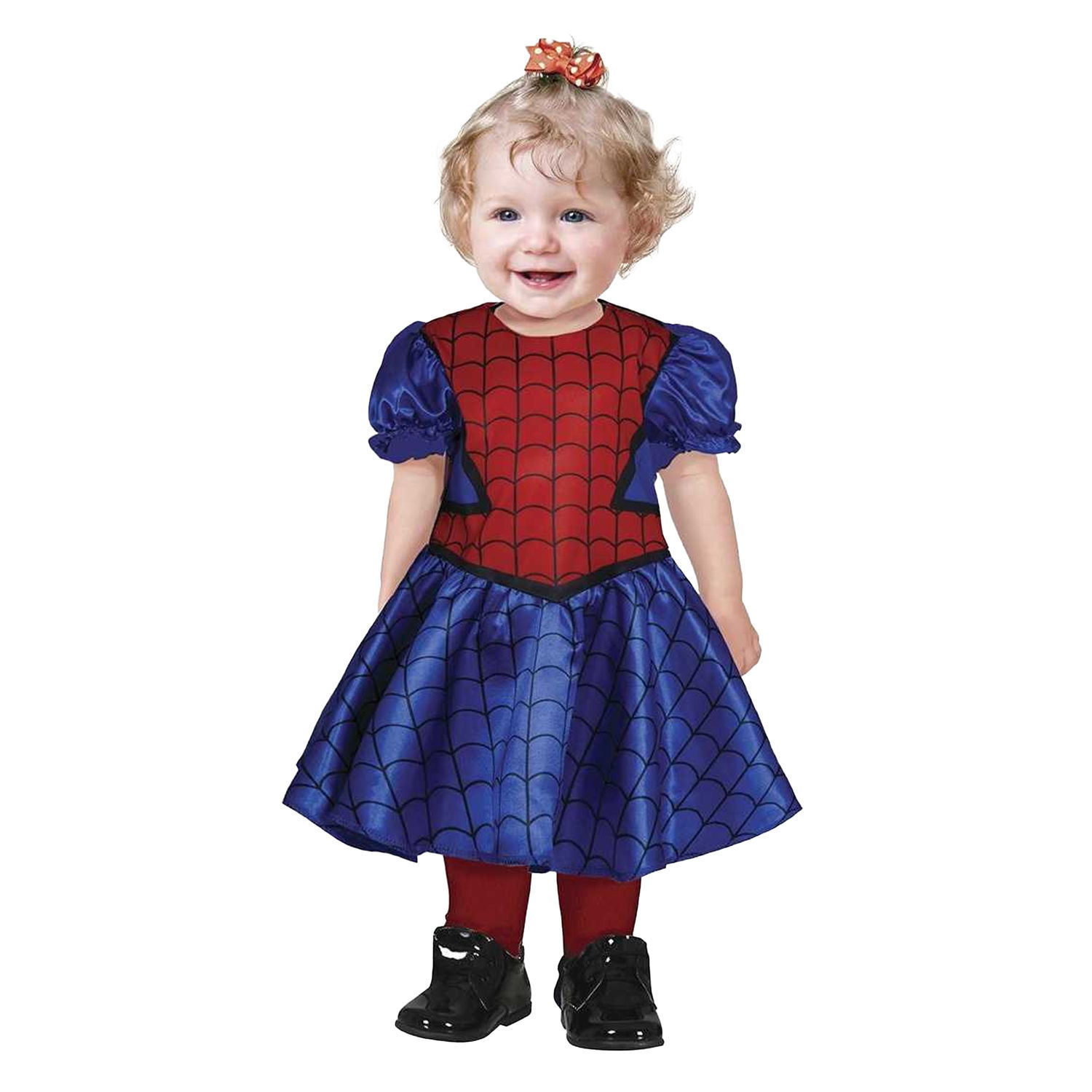 Fiestas Guirca Baby Spider Heroine Costume Set - Red/Blue