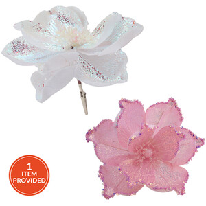 Opalescent Magnolia Clip