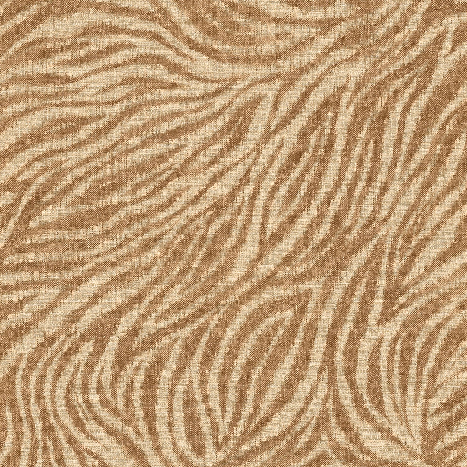 B&Q -  Ankara Modern Zebra Print Textured WallpaperTerracotta Rust - Image 5