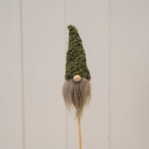 Green Boucle Style Gonk on Pick