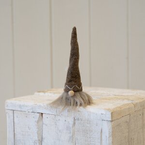 Fabric Gonk with Tall Brown Hat