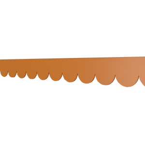 Jumbo Decorative Scallop Trim