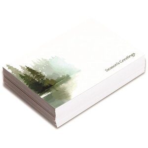Christmas Trees Florist Card 250 Pack