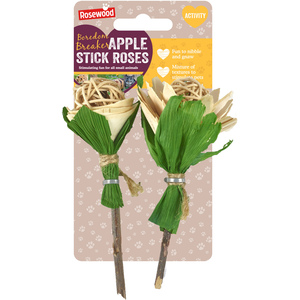 Pack of 2 Boredom Breaker Apple Stick Roses