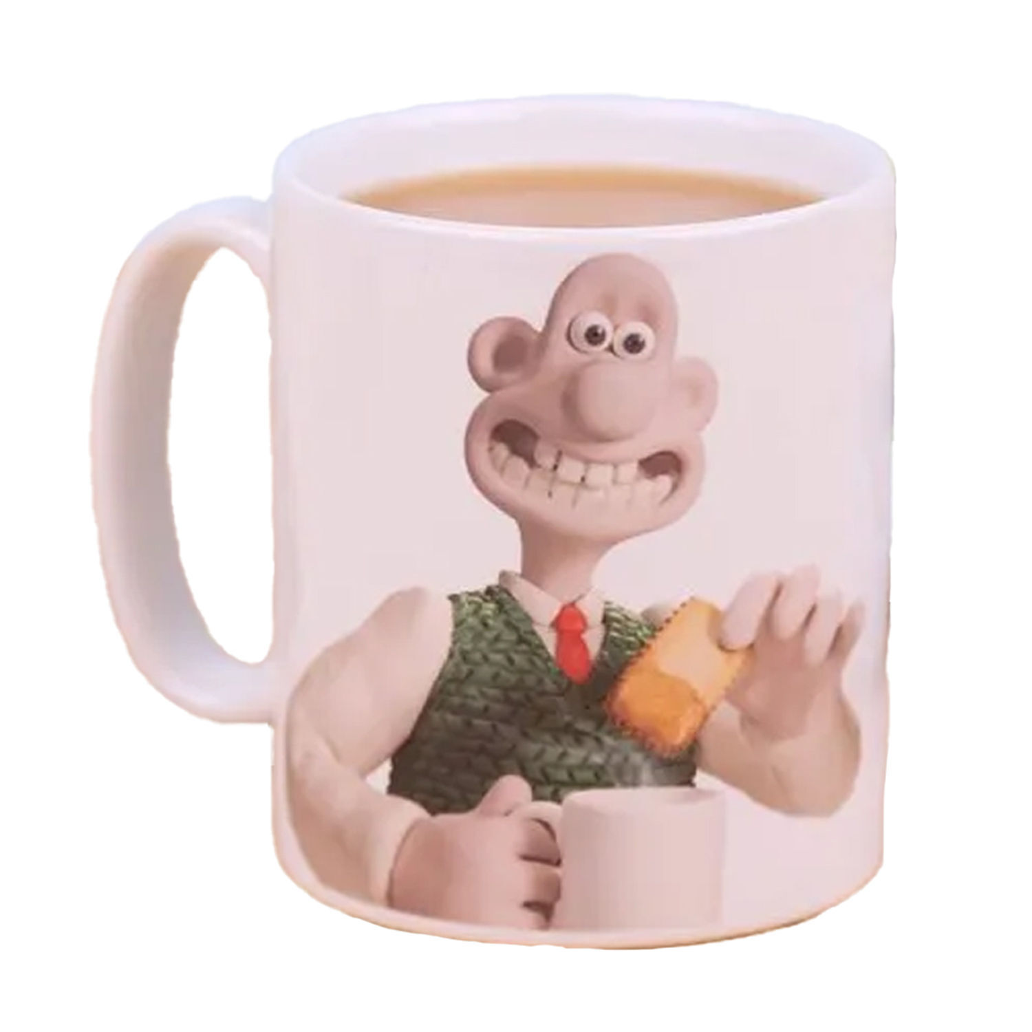 Wallace And Gromit Cup Of Tea Mug - White/Off White