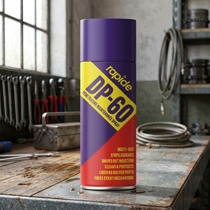 4 x DP-60 Multi-Use Lubricant Spray 250ml Cleaning Maintenance Spray For Rusted Parts