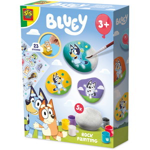 Bluey - Rock painting