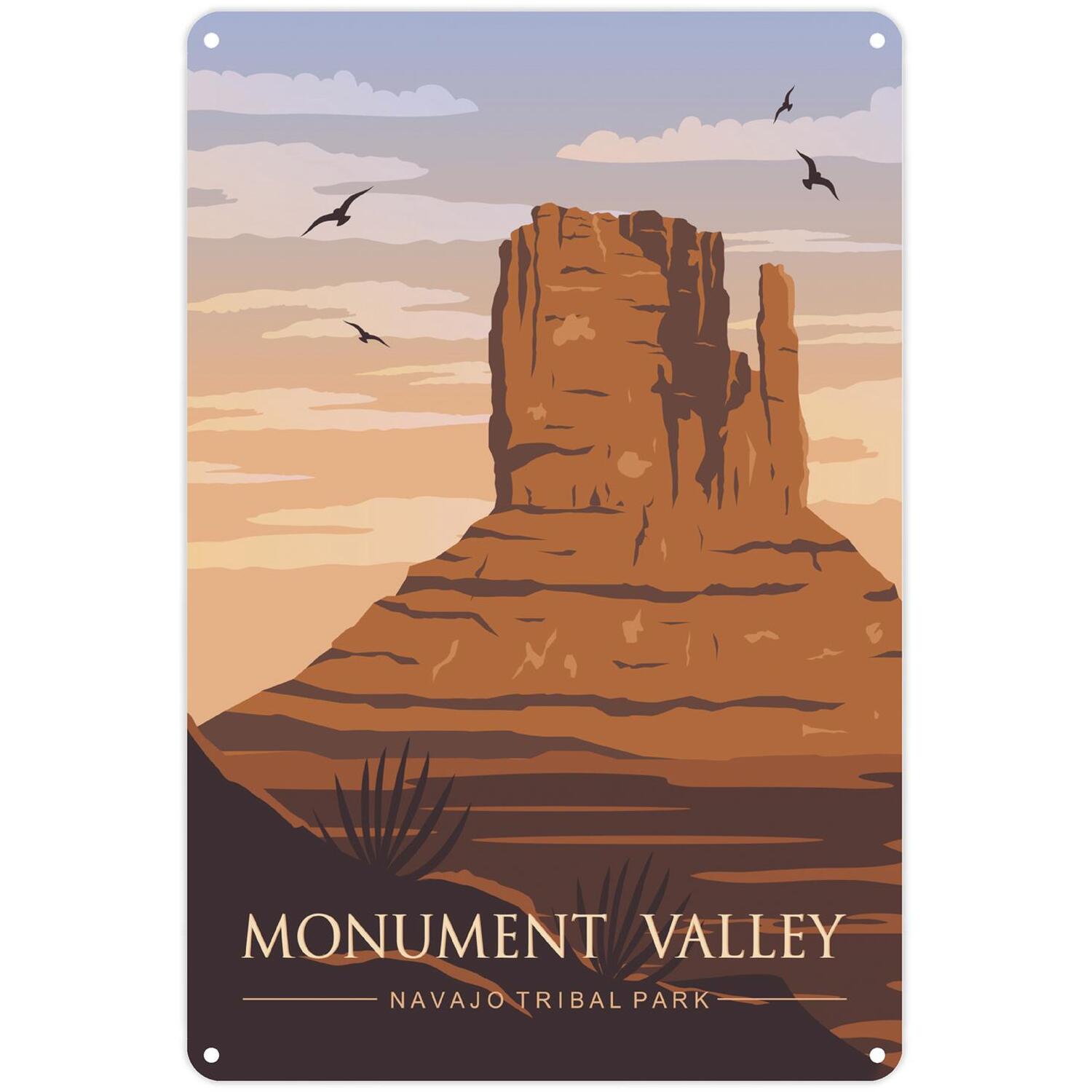 Monument Valley Wall Sign - Arizona Metal Plaque Decor Souvenir Gift - Image 2